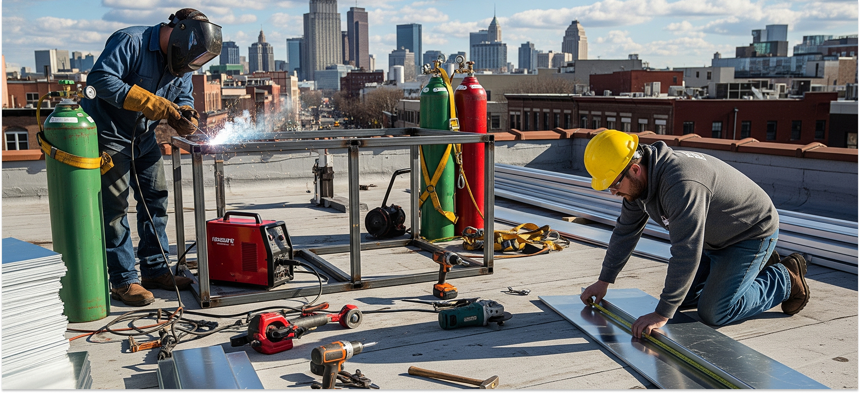 Rooftop Fabrication Services